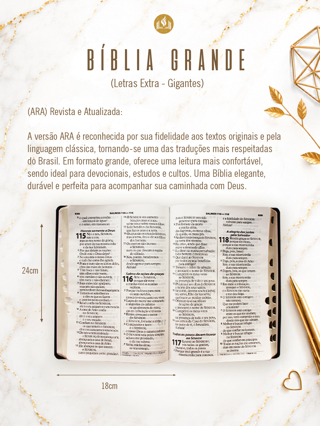 Combo Bíblia Linho Lavandas com Nome + Placa Grande + Cartela de índices