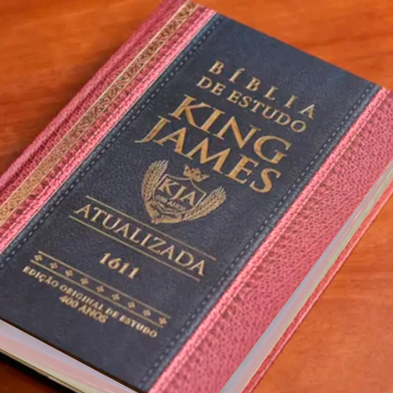 Bíblia de Estudo King James Atualizada | Hipergigante | Full Collor | Capa Dura