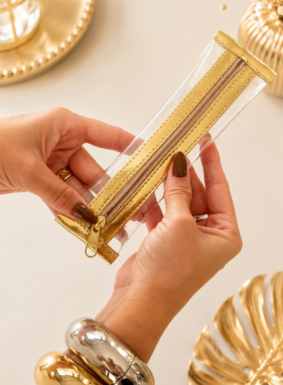 Estojo Dourado para Bíblia
