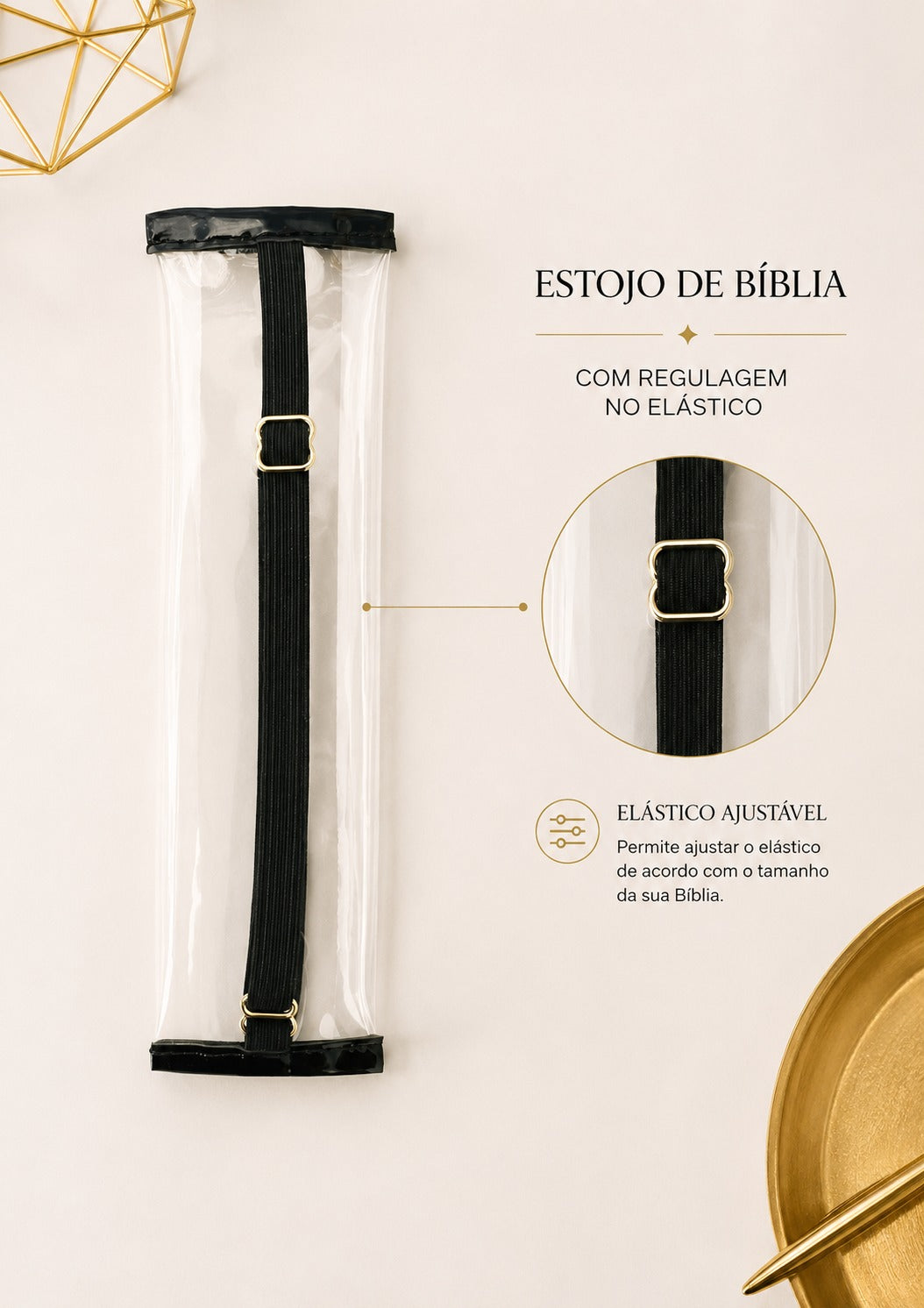 Estojo Preto para Bíblia