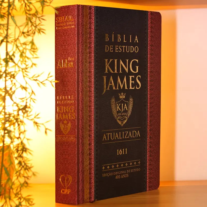Bíblia de Estudo King James Atualizada | Hipergigante | Full Collor | Capa Dura