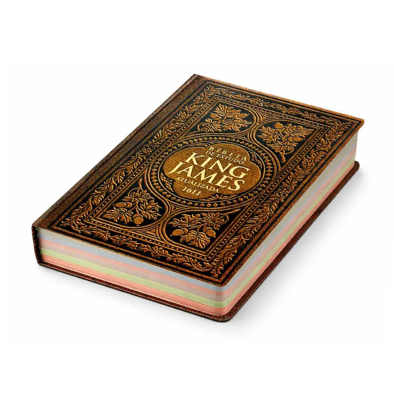 Bíblia Sagrada De Estudo King James 1611 - Vintage - Capa Dura - 31x21cm